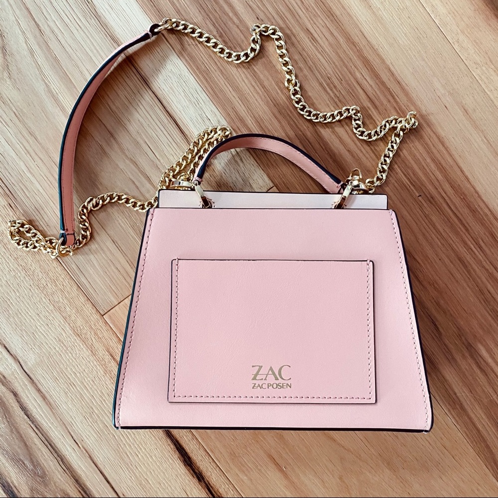 ZAC Zac Posen Bellini Earthette Satchel EUC - Picture 4 of 11